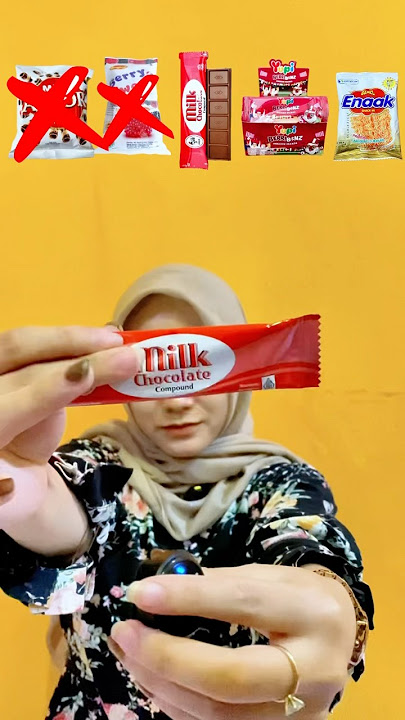 Eating All Red and White Emojis 🇮🇩❤️🤍 #asmr #emoji #flag #eating #food #chocolate #colors #brown