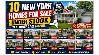 10 New York Homes For Sale Under $100K That Buyers Are Missing!
