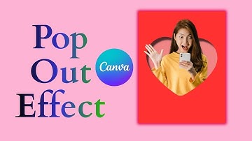 "Canva Pop-Out Effect Tutorial | Make Your Photos Come Alive!" #CanvaTutorial #PopOutEffect