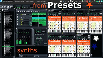 🐧️ LMMS - TrippleOscillator Presets 🎶️ 💻️