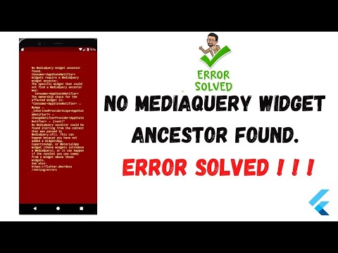 No MediaQuery widget