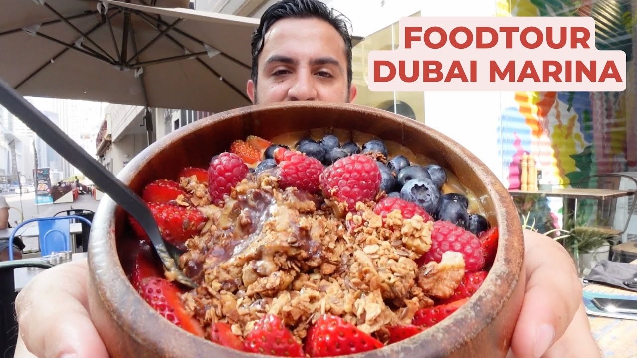 Den GANZEN Tag essen in Dubai Marina für NUR 20€!