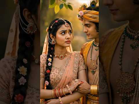 Jo mil jaye vo moh hai aur jo antar man me bas jaye ....#radhakrishna #truelove #status #samaj #love