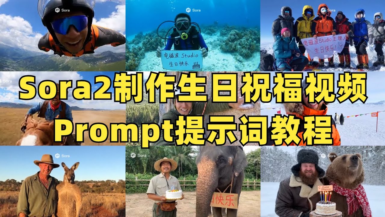 祝你生日快乐鱼与飞图库矢量图©novkota1 16204451, image size:1280x720