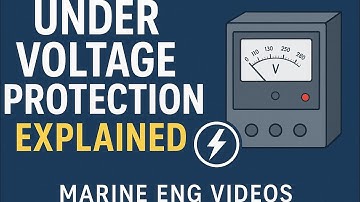 Uitleg over onderspanningsbeveiliging | Maritiem elektrisch systeem | Video