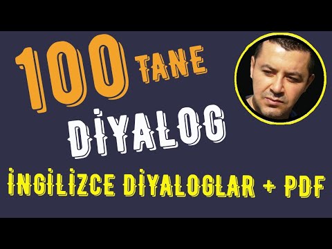 İngilizce Diyaloglar - 100 Farklı Konuda İngilizce Türkçe İkili Konuşma Kalıpları