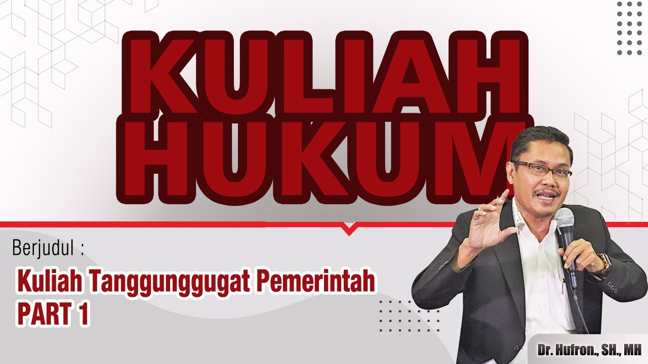KULIAH TANGGUNGGUGAT PEMERINTAH