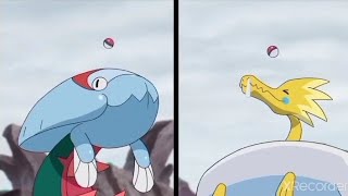 Ash Catches Dracovish and Goh catches Arctozolt | Pokemon journeys