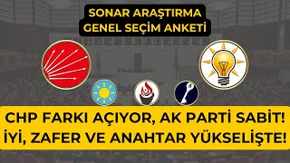 Chp Farki Açiyor Ak Parti̇ Sabi̇t İyi̇, Zafer Ve Anahtar Yükseli̇şte Genel Seçim Anketi