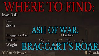 Where To Find Ash Of War Braggart S Roar Elden Ring Guide