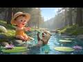 Ollie the Otter Swims | Fun Educational Kids Songs | Learn Animals & Nature for Toddlers & Preschool