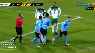 ريمونتادا الفيصلي على الاهلي 4-3 كأس ألأردن 2017 بتعليق فارس عوض