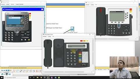 Simulasi VoIP menggunakan Cisco Paket Treacer