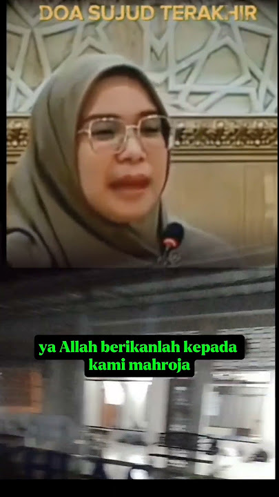 sujud trakhir baca doa ini