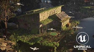 Abandoned village environment - Unreal Engine 5
