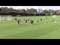 Florent indalecio bicycle kick goal in newcastle training