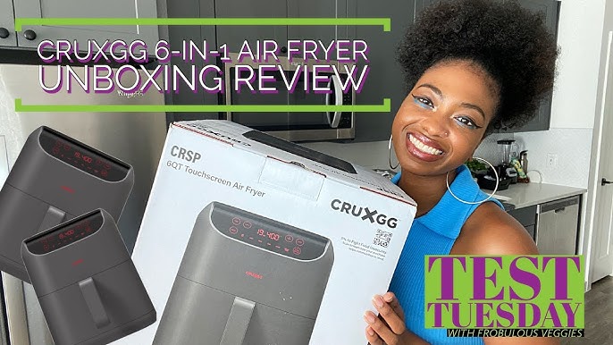 3-qt. Digital Air Fryer Kit with TurboCrisp – Crux Kitchen