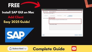 Install SAP GUI on Mac + Add Client | Easy 2025 Guide!