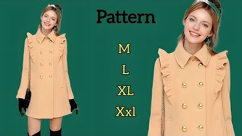 Drafting a Chic Fitted Coat Pattern | Learn to Design a Notched Collar with Stand