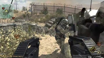 MW3 Amazing Search Round (Mk14 Triple Feed Gameplay)