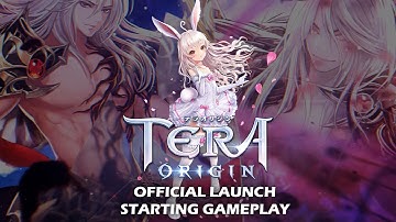 TERA Origin (JP) - Starting gameplay