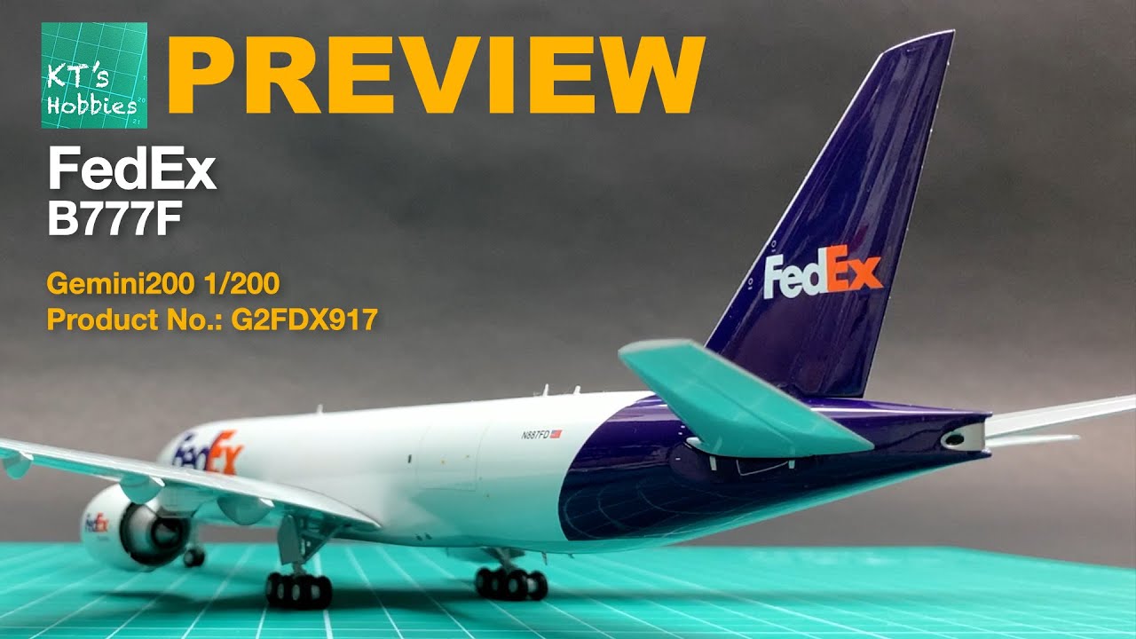 Gemini 200　1/200 フェデックス　FEDEX　B777-200F Gemini 200 1/200 FEDEX B777-200F | eBay