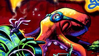 You have never seen that before! Octopus Graffiti Character I Graffunit