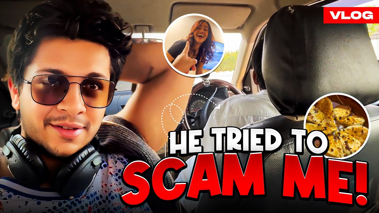 HE TRIED TO SCAM ME😲😲! DELHI VLOG 1|