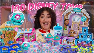 UNBOXING 100 *DISNEY MYSTERY* TOYS!!😱✨ *RARE FINDS*