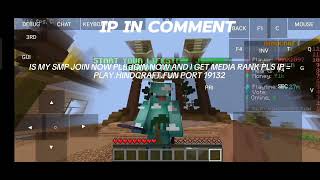 Join This SMP ip PLAY.HINDCRAFT.FUN