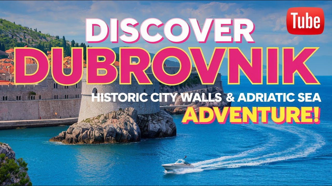 Discover Dubrovnik: Historic City Walls & Adriatic Sea Adventure! 🌊🏰