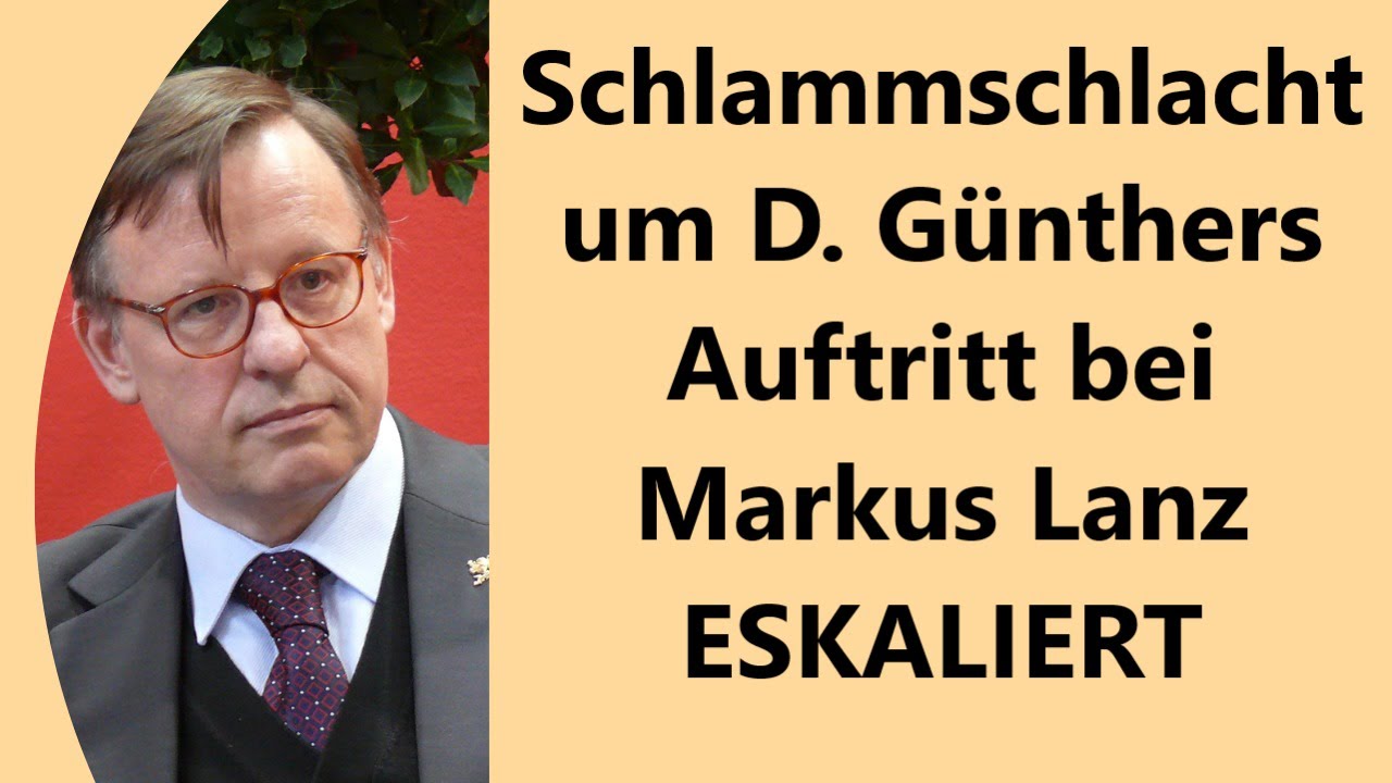 Ruiniert Politische Kultur Deutschlands - Lanz selber treibt Eskalation hoch