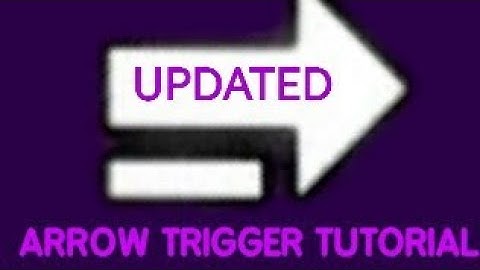 How to use the Arrow Trigger | GDPS Editor (UPDATED) easy