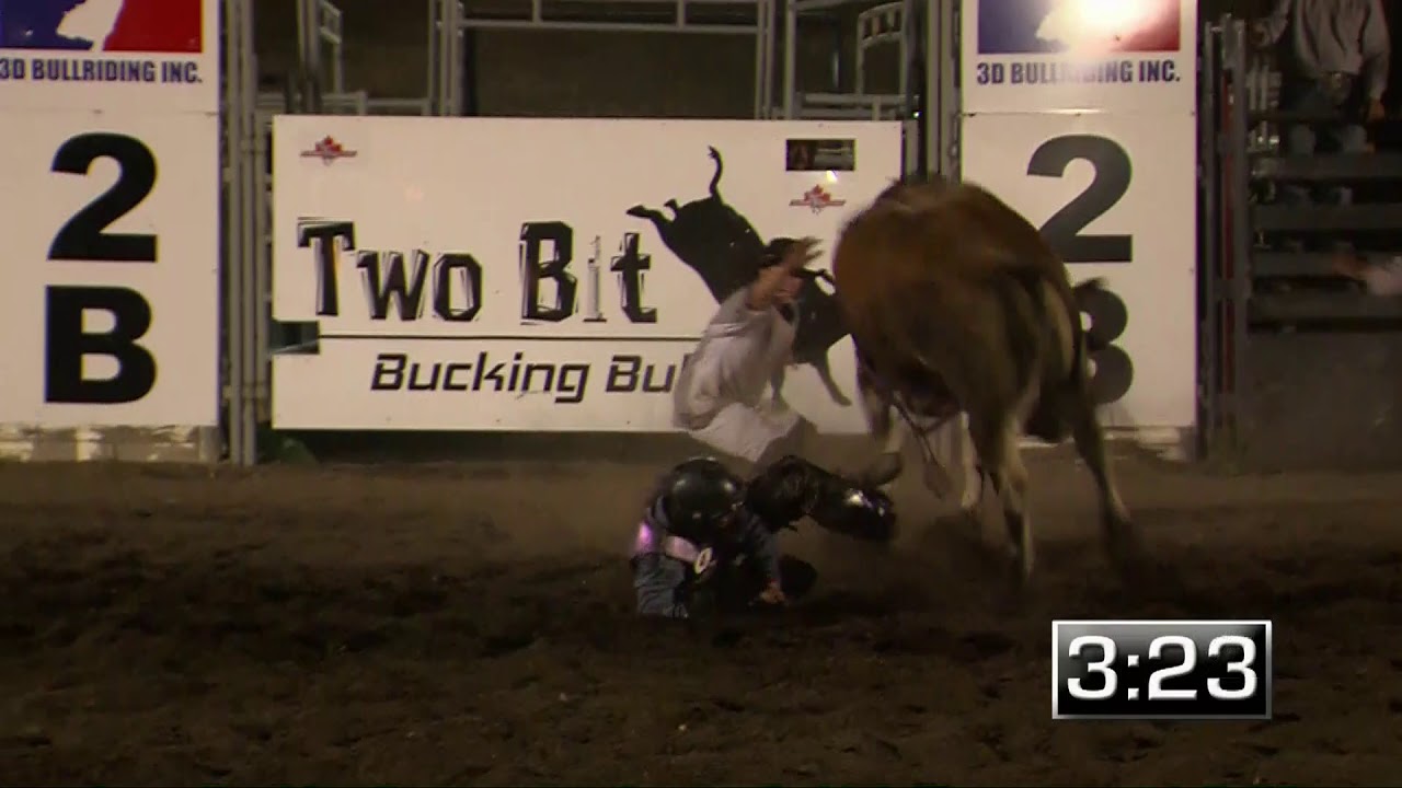 TOP BULL: Wicked Dreams scores 89.75 points against Dayton Johnston (PBR)