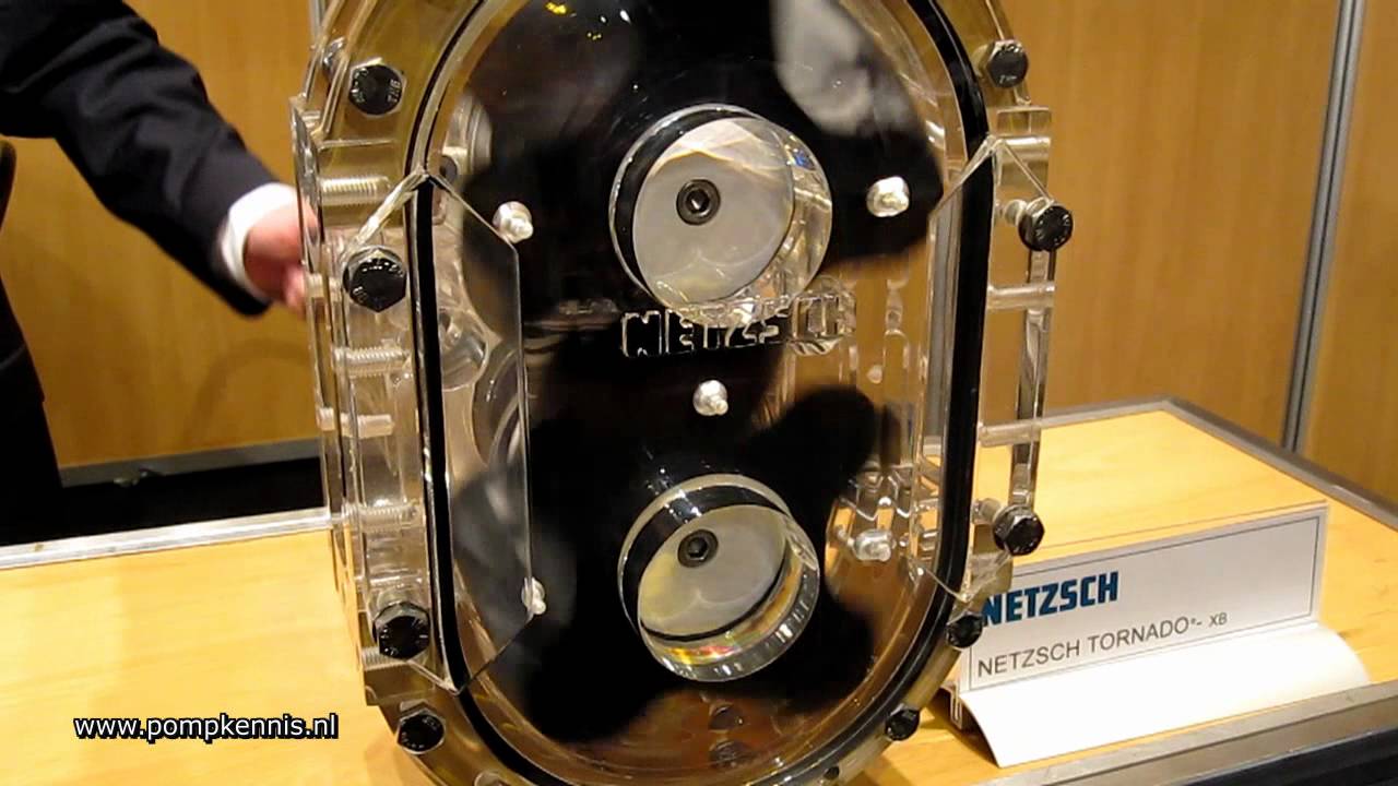 Werking van een lobben pomp.