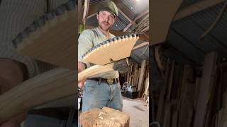 Making An Oak Sheath #woodworking #axe #craft #carving