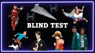 Blind Test - Tous Genres 50 Extraits (Films, Séries, Disney,...) #2