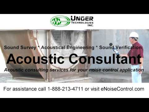 Acoustic Consultant, Acoustic Engineer