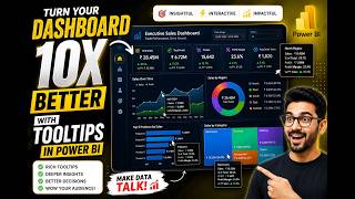 🔥 Power BI Tooltips Tutorial | Make Your Dashboards 10X Better with Interactive Tooltips