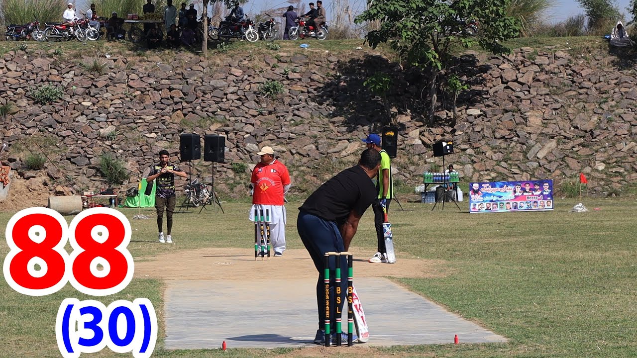 88 RUNS NEED 30 BALLS HAFIZ POLA USAMA ALI BUNTO BHAI VS KPK PATHAN