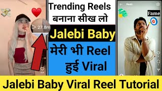 How To Make Jalebi Baby Video On Instagram |Instagram Viral Reels Video Jalebi Baby Editing/Tutorial screenshot 5