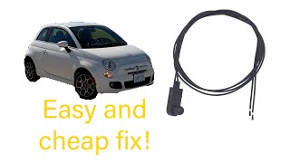 Fiat 500 ambient air temperature sensor replacement 