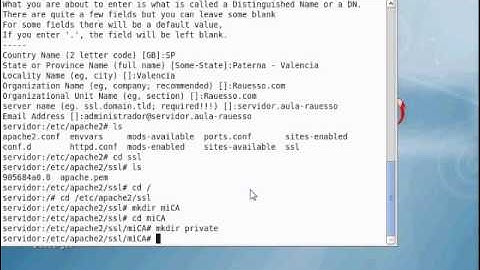 Videotutorial - Configuración seguridad HTTPS en Apache - Raul Espinosa Soriano - rauesso.com