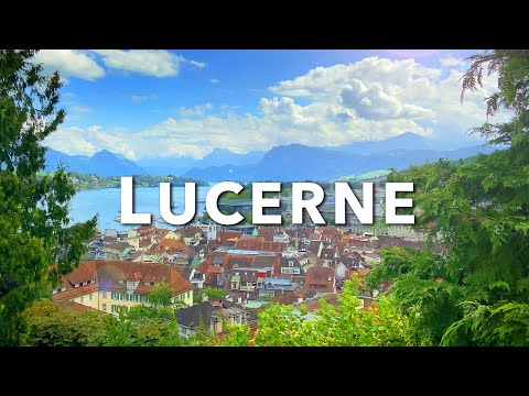 Video: Mga Magagandang Lugar Sa Switzerland: Lake Lucerne