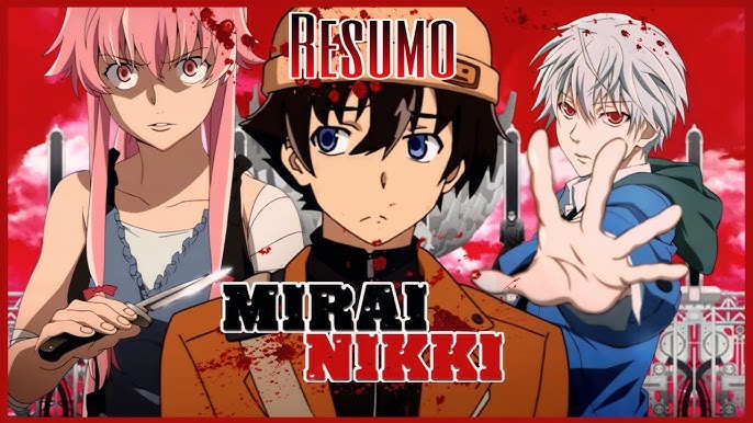 Anime Mirai Nikki - Sinopse, Trailers, Curiosidades e muito mais