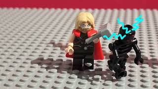 Lego Marvel Thor Vs Surtur - Stop Motion