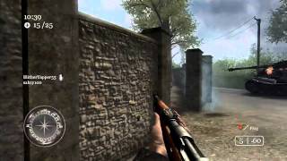CoD2 - Burgundy Deathmatch Commentary - Latency issues within the CoD series