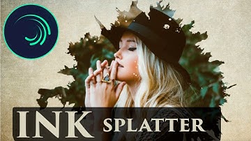 Ink splatter - Alight motion