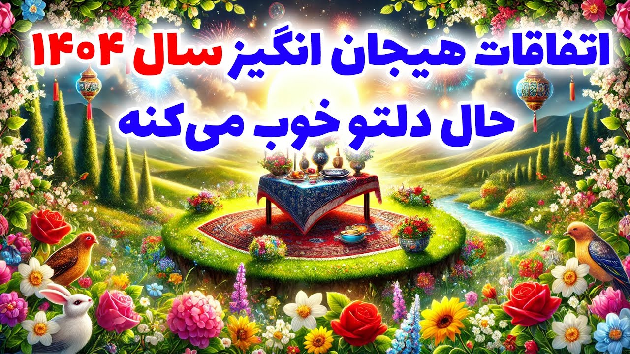 نشانه ها با شراره - اتفاقات هیجان انگیز سال ۱۴۰۴ ،حال دلتو خوب می‌کنه