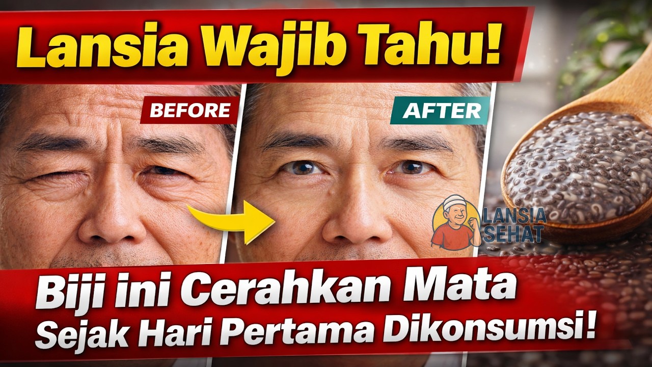 Lansia Wajib Tahu! Biji ini Cerahkan Mata Sejak Hari Pertama Dikonsumsi!